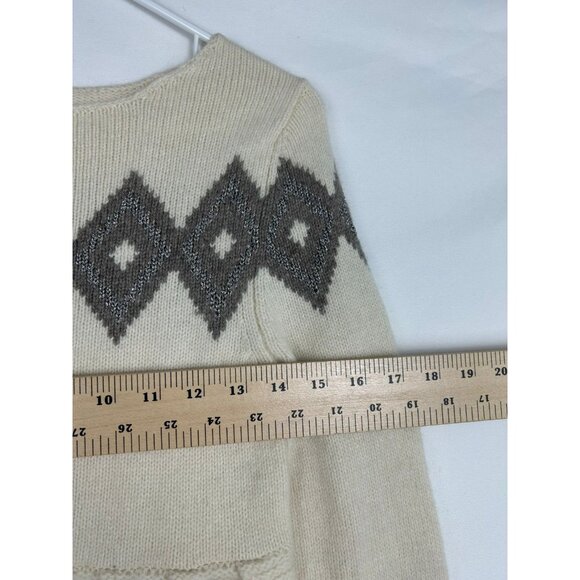J.Davidsson Women's Icelandic Lambswool & Angora Blend Beige Sweater Dress S - Picture 8 of 11